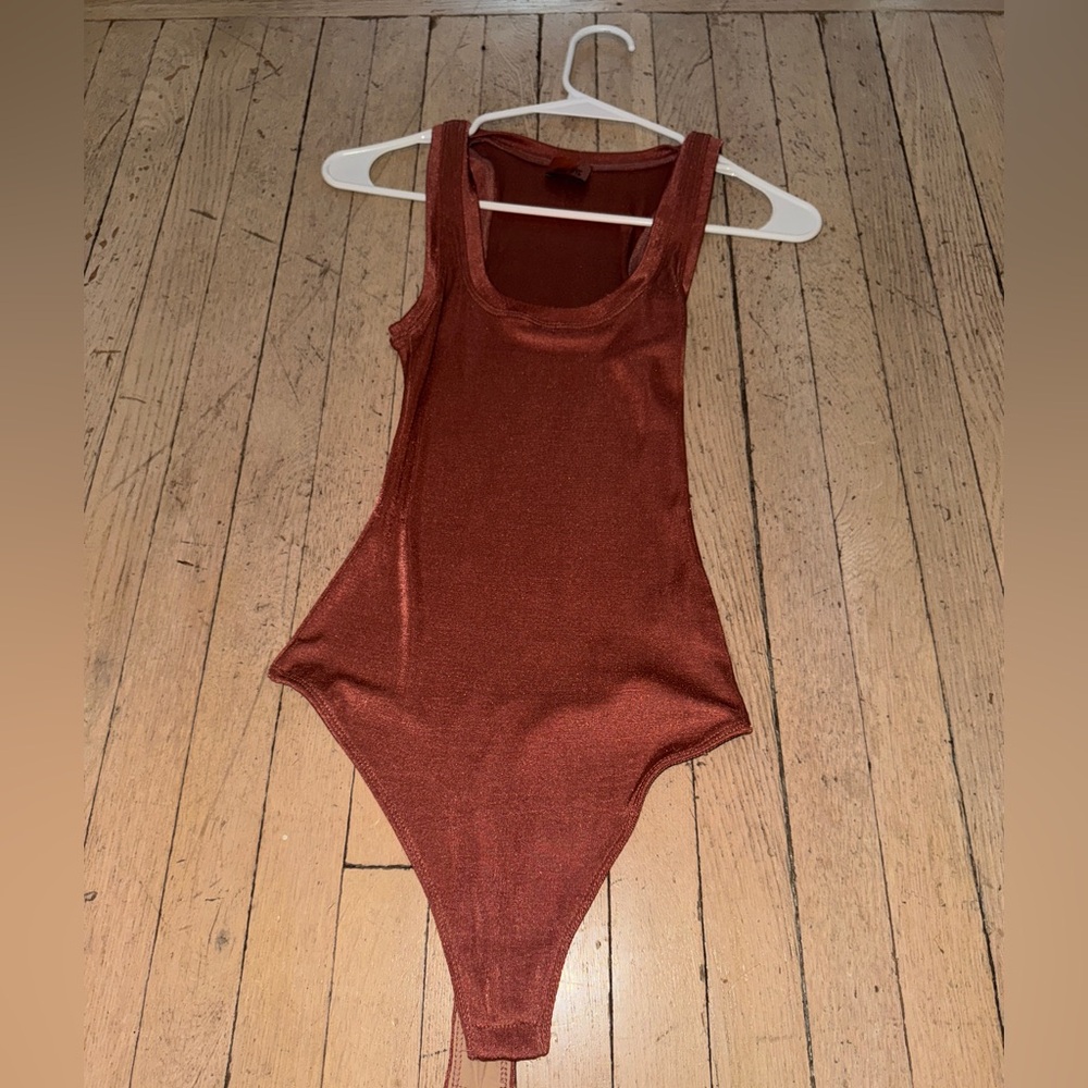 Alix NYC Metallic Bodysuit